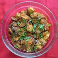 Sangita Vyas's cooksnap of when they made Soya granules curry.