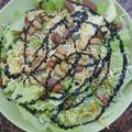 El cooksnap de Ari Rodriguez cuando hizo Ensalada de manzana, queso y frutos secos.