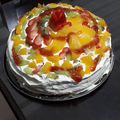 El cooksnap de Alexander Hernandez cuando hizo Torta fría con relleno de durazno.