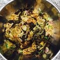 Cooksnap của Uyên Trần khi họ làm theo món Miến lươn xào lăn