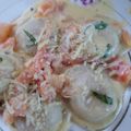 El cooksnap de Miriam Crespo cuando hizo Salsa Crema Caprese.