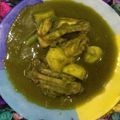 Areeba Muhammed's cooksnap of when they made Palak Chicken.