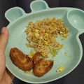 Cooksnap dari Karina Citra Ninta Bangun untuk resep Nasi Goreng Blueband Favorit Anak (Butter Rice)