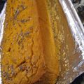 El cooksnap de Diana Cuadrado Arana cuando hizo Fácil budín económico XXL de naranja y mandarina glaseado, en procesadora.