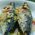 Cooksnap của Pi Ha khi họ làm theo món Cá nục chiên zòn sốt tỏi ớt