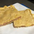 El cooksnap de natlaino cuando hizo Tarta de jamón y queso con tomate y huevo. Masa casera😊.