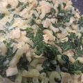 El cooksnap de Oli Gutierrez cuando hizo Códitos con espinacas.