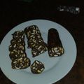 El cooksnap de Clau Mendez cuando hizo Salchichón de chocolate con galletas.