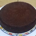 El cooksnap de motime cuando hizo Bizcocho de chocolate, calabacín y plátano.
