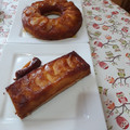 El cooksnap de Gisela Castillo cuando hizo Tarta de manzana invertida.