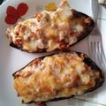 El cooksnap de lety27 cuando hizo Berenjenas rellena de atún y champiñón.