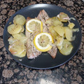 El cooksnap de quemagomas cuando hizo Caballa al horno.