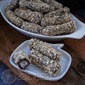 Cooksnap Aznie Khasri semasa beliau membuat Biskut Jejari Coklat.