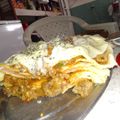 El cooksnap de Esteban (｡♡‿♡｡)( ˘ ³˘)♥ cuando hizo Lasagna casera.