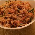 Meera Siddharth's cooksnap of when they made Tomato rice.