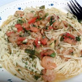 Sweetie1965's cooksnap of when they made Simple,Easy pasta and shrimp by Pam....