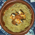 El cooksnap de Juan Carlos Murillo Rincón cuando hizo Espaguetis con ajo y sardinas.