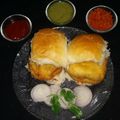 Vanika Agrawal's cooksnap of when they made Vada Pav.