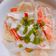 Cooksnap Lucy’s cooking semasa beliau membuat Sup Telur Jejari Ketam.