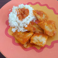 El cooksnap de Ellenutxi cuando hizo Merluza en salsa con guarnición de arroz blanco.