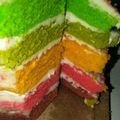 Cooksnap dari Mama Fay ❤ untuk resep Rainbow Cake Kukus Ny.Liem