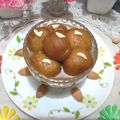 Vandana Johri का कुकस्नैप जब उन्होंने मावा गुलाब जामुन (mawa gulab jamun recipe in Hindi) बनाया था।