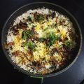 Shreya Desai's cooksnap of when they made વેજ દમ બિરયાની (Veg. Dum Biryani Recipe In Gujarati).