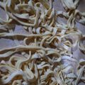 El cooksnap de Lucy Serrano cuando hizo Fideos sin tacc.
