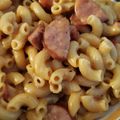 Samantha's cooksnap of when they made Cheesy one pot smoked sausage pasta.