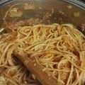 El cooksnap de Itziar cuando hizo Espaguetis con atún fáciles.