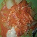 El cooksnap de Natascia cuando hizo Pechuga de Pollo Mechada.