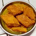 Chameli Chatterjee's cooksnap of when they made ডিম আর মুসুর ডালের ধোঁকার ডালনা (dim musur daler dhokar dalna recipe in bengali).