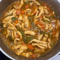 El cooksnap de Miriam cuando hizo Tiras de pollo con salsa agridulce.