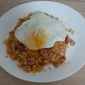 El cooksnap de Ana cuando hizo Migas de coliflor con huevos a la plancha.