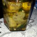 El cooksnap de Vanina Valenzuela cuando hizo Berenjenas en escabeche.