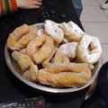 El cooksnap de Diana Wagner Dietrich cuando hizo Kreppels (tortas fritas alemanas).
