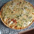 El cooksnap de Caroline Mayol cuando hizo Tarta de berenjenas, zucchini y morrón rojo 💜✨.