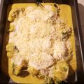 El cooksnap de Luis Gimenez cuando hizo Brócoli con calabacín y mozzarella.