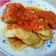 El cooksnap de Noemí cuando hizo Bacalao confitado en salsa de tomate.