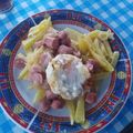 El cooksnap de Claudia Monrroy cuando hizo Chorrillana de carne.