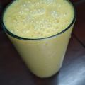 Khalida Misbah's cooksnap of when they made Mango shake.