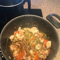 El cooksnap de SANDRA PATRICIA SERRATO HERNANDEZ cuando hizo Pollo con verduras estilo oriental.