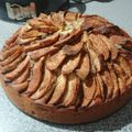 El cooksnap de Gaby Samit cuando hizo Queque Manzana-Canela-Nuez.