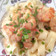 El cooksnap de Marivi cuando hizo Spaguetis & Langostinos.