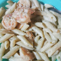 El cooksnap de Elizabeth Perez cuando hizo Camarones en salsa blanca para pasta.