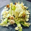 El cooksnap de Nadia Martin cuando hizo Ensalada César.