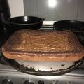 El cooksnap de Gustavo Adrian Decoud cuando hizo Brownie Nesquik.