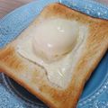 ふーぅ♪'s cooksnap of when they made チーズがとろりん雪見だいふくトースト。.