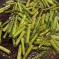 Chef Chas's cooksnap of when they made Garlic-Yum Asparagus.