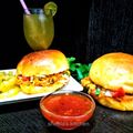 Sheela Biswas 's cooksnap of when they made চিকেন হ্যামবার্গার(chicken hamburger recipe in bengali).